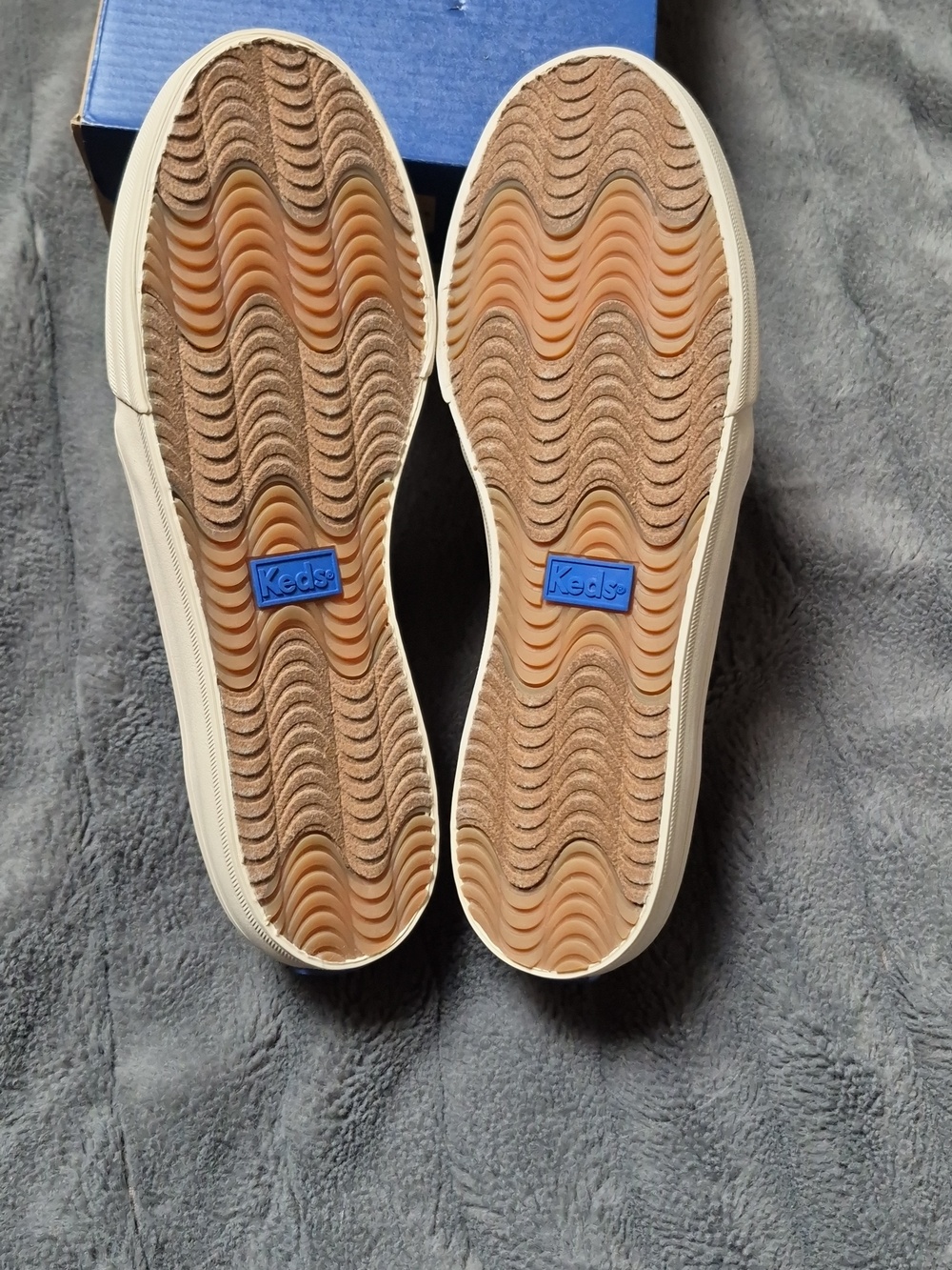 Keds Double Decker Blooms Slip-On Shoes In Black, Size 8, New In Box - Picture 8 of 14